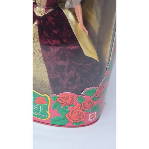 1997 Holiday Princess Belle Disney Beauty and the Beast Barbie Doll 16710 - Picture 4 of 9